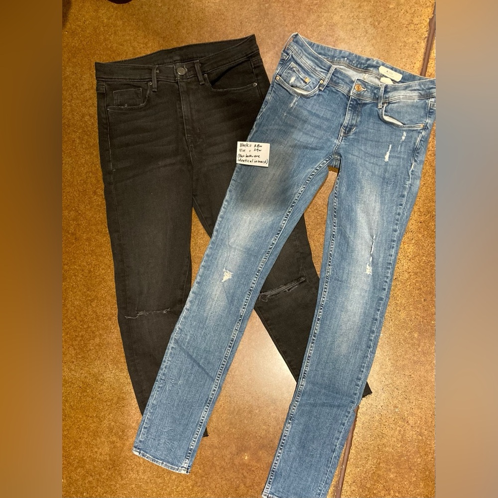 bundle lot 2 pair Jeans BDG and &Squin 28/29